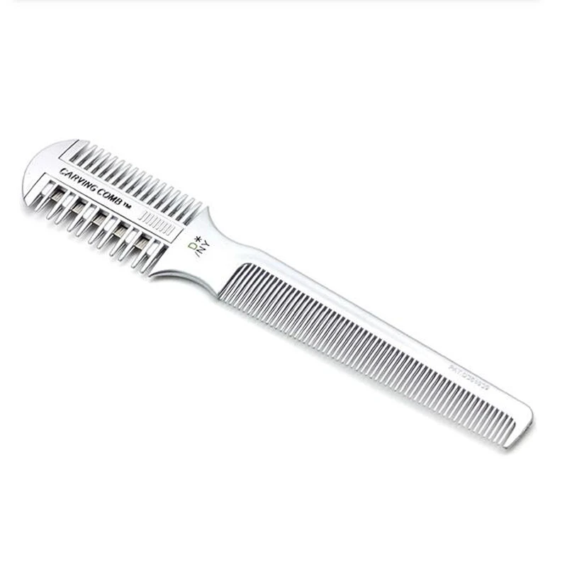 using a razor comb to cut hair