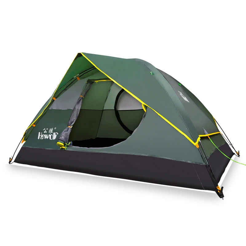 

2019 Double tent outdoor automatic speed open throwing pop up windproof waterproof camping tent large space