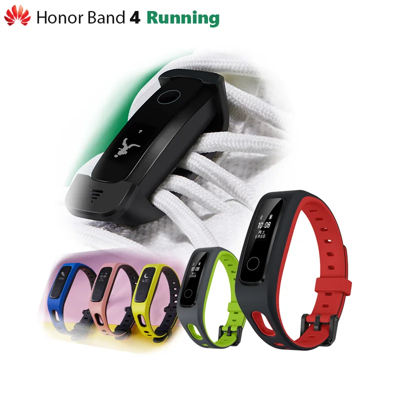 

Original Huawei Honor Band 4 Running Version Smart Wristband Shoe-Buckle Land Impact Sleep Snap Monitor