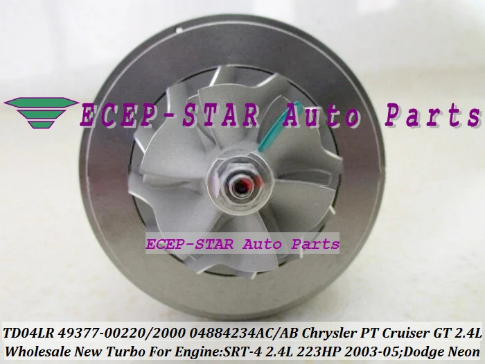 TD04LR 49377-00220 49377-00200 04884234AC Turbo Turbocharger for Chrysler PT Cruiser GT Dodge Neon SRT SRT-4 03-05 2.4L 223HP (4)