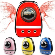 Горячая Распродажа космическая капсула в форме контейнер для перевозки домашних животных о отверстиями для воздуха ПЭТ Рюкзак-переноска для домашних животных собак снаружи дорожная сумка переносная сумка в виде кота