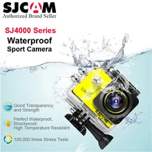 Оригинальная Экшн-камера SJCAM SJ4000/SJ4000AIR/SJ4000 wifi 1080P 2,0 lcd Full HD, водонепроницаемая Спортивная камера DV
