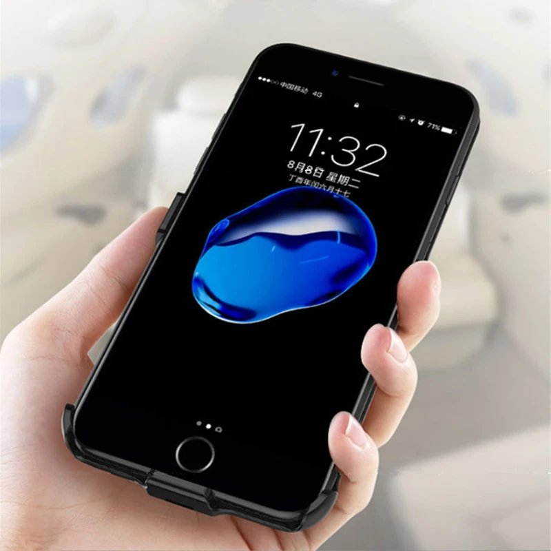 Портативное Резервное зарядное устройство KQJYS 5200 мАч чехлы для iPhone X Xs чехол
