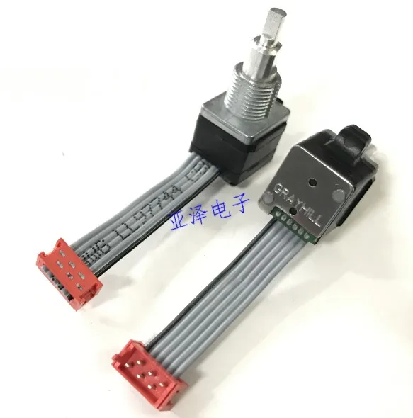 [VK] original 62NG515-BL5-02C  GRAYHILL double axis medical device photoelectric encoder 24 position with switch