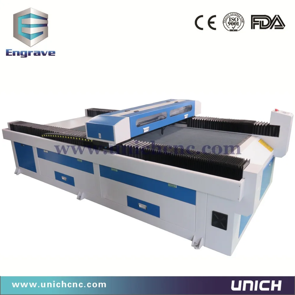 High quality 1300*2500mm mdf laser cutting machine pricein Laser