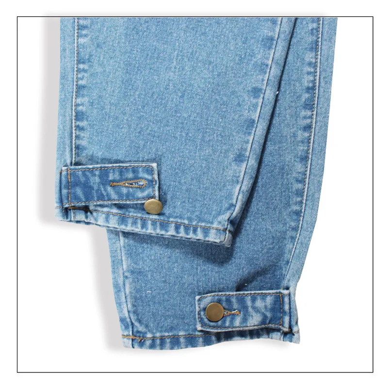 Boyfriend Jeans For Women High Waist Mom Jeans Plus Size Mom Feminino Harem Denim Pants 100kg