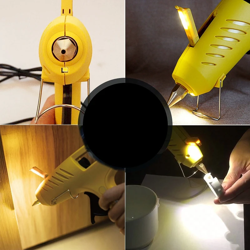 150W Hot Melt Glue Tool With Free 1Pc 11Mm Stick Heat Temperature Tool Industrial Tools Thermo Glue Repair Heat Tools For Home
