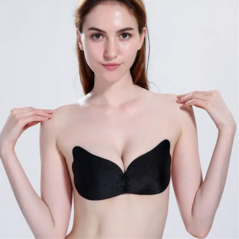 Invisible Bra Soutien Bralette Women Self Adhesive Strapless Bandage Stick Gel Silicone