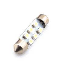 500 шт./лот гирлянда 1210/3528 6smd 6LED 6 SMD LED 31 мм 36 мм 39 мм 42 мм белый 3528 smd 6 светодиодных салона на крыше купол Географические карты лампочки