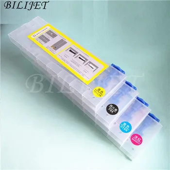 

High quality 220ml plastic ink cartridge with level sensor for Epson DX5 DX7 head Mimaki Roland Wit color ciss ink system tank