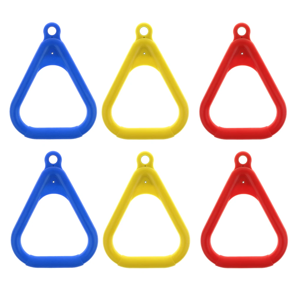 6pcs Trapeze Rings for Swing Outdoor Playground Equipment Swing Ring Accs