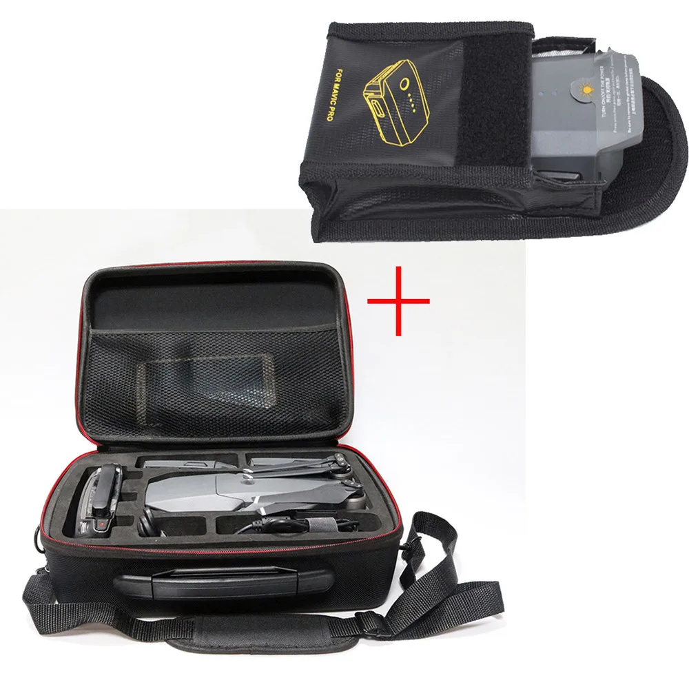 Для DJI Mavic Pro Drone Водонепроницаемая Наплечная Сумка, чехол для переноски+ Lipo батарея безопасная сумка протектор Futural Digital MAY2