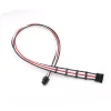 Модульный SATA 15Pin, IDE Molex 4Pin кабель питания для серии EVGA SUPERNOVA G2, G3, G + модульный блок питания. ► Фото 3/5