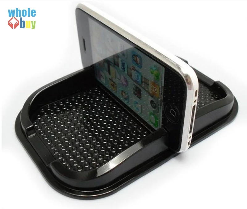 Titular do Telefone do Carro Fixo para o Interior do Carro Lote Novo Não-slip Mat Pad Gps Montar Multifuncional Antiderrapante Painel Acessórios 300 Pçs - 8 Cheap Suporte p celulares
