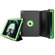 For Pro 12.9 Retina Kids Safe Armor Shockproof Heavy Duty PU+TPU+PC Hard Case Cover For Pro 12.9 Retina Kids Safe Armor Shockproof Heavy Duty PU+TPU+PC Hard Case Cover