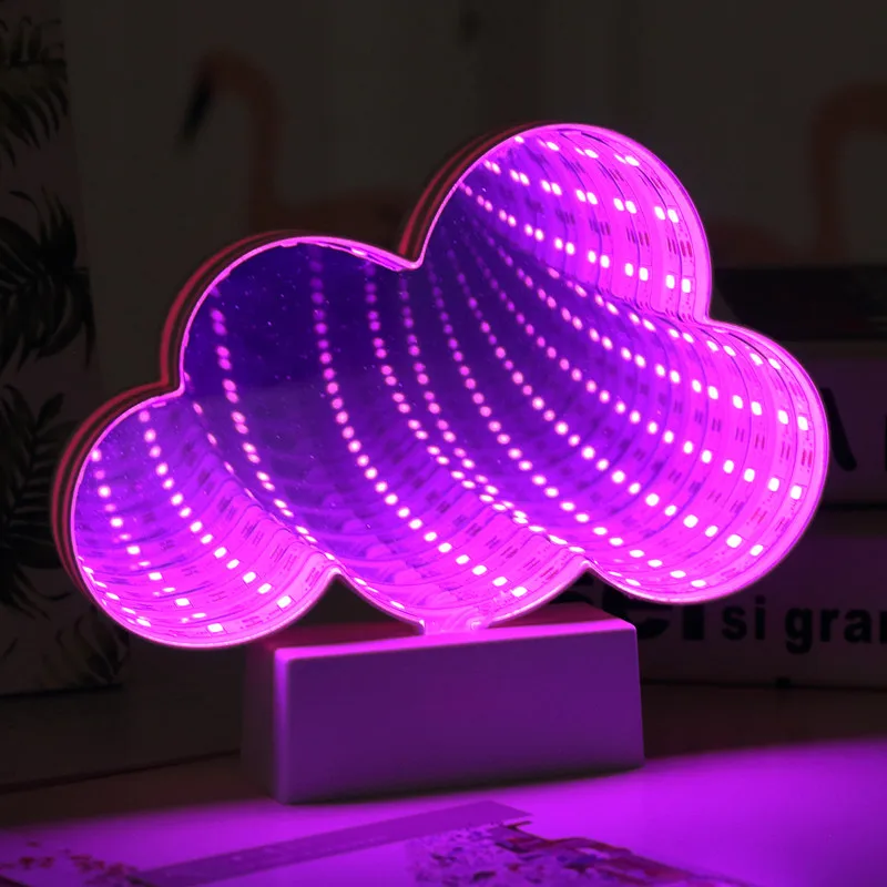Ascher New LED 3D Tunnel Neon Holiday Lighting Flamingo Mermaid Cactus Christmas Tree Cloud Star Table Night Lamp Kid Gift Decor Ascher New LED 3D Tunnel Neon Holiday Lighting Flamingo Mermaid Cactus Christmas Tree Cloud Star Table Night Lamp Kid Gift Decor
