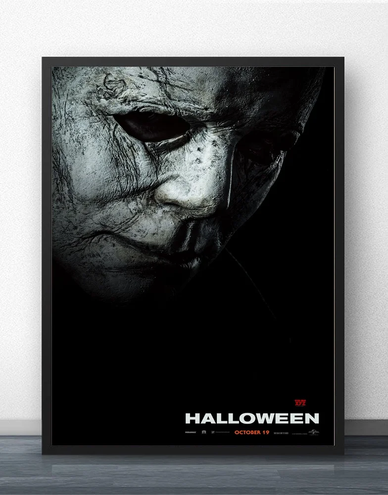 Halloween 2018 Hot Horror Movie Wall Art Wall Decor Silk Prints Art