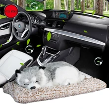 1 шт. автомобильный Стайлинг орнамент с изображением собак бамбуковый уголь очищающий коврик для Tesla модель S X активированный уголь очищающие аксессуары