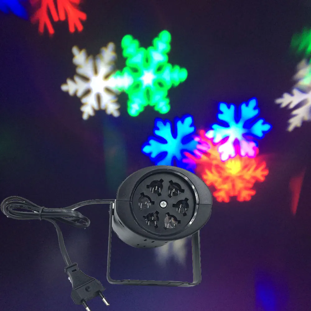 Goedkoop Sneeuwvlok sneeuw Laser LED Landschap Licht Tuin Vakantie Projector moving patroon Kerst Bruiloft spotlight show