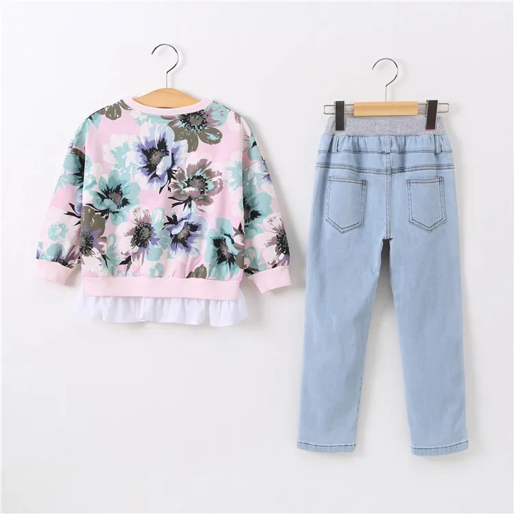 kids teens clothes floral pattern cotton t shirts for girls baby 2018 spring autumn long sleeve tops for girls 14 years clothing 4 5 6 7 8 9 10 11 12 13 14 15 years little big teenage girls t shirts for children girls tops (7)