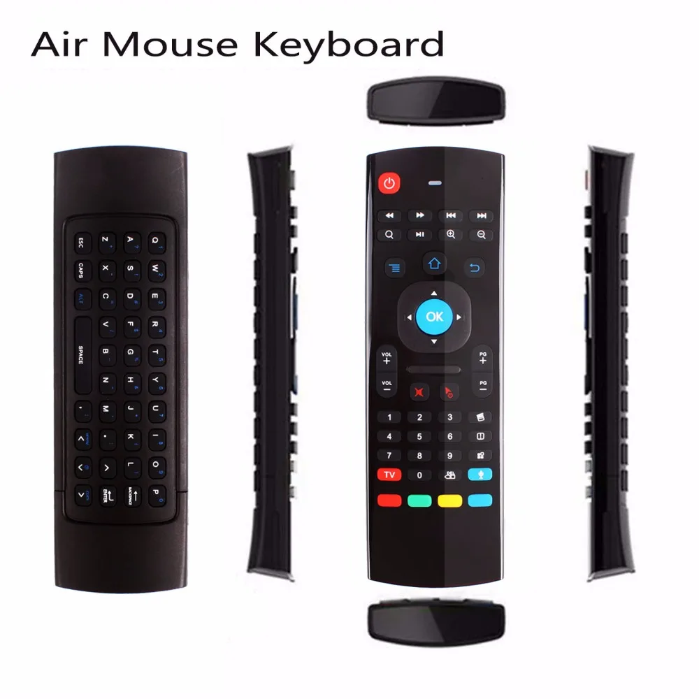 MX3 2.4GHz Air Mouse Wireless Keyboard Remote Voice