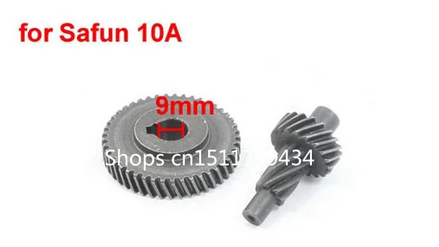 

Angle Grinder 7.9mm Dia Hole Pinion Spiral Bevel Gear Set for Hitachi 150