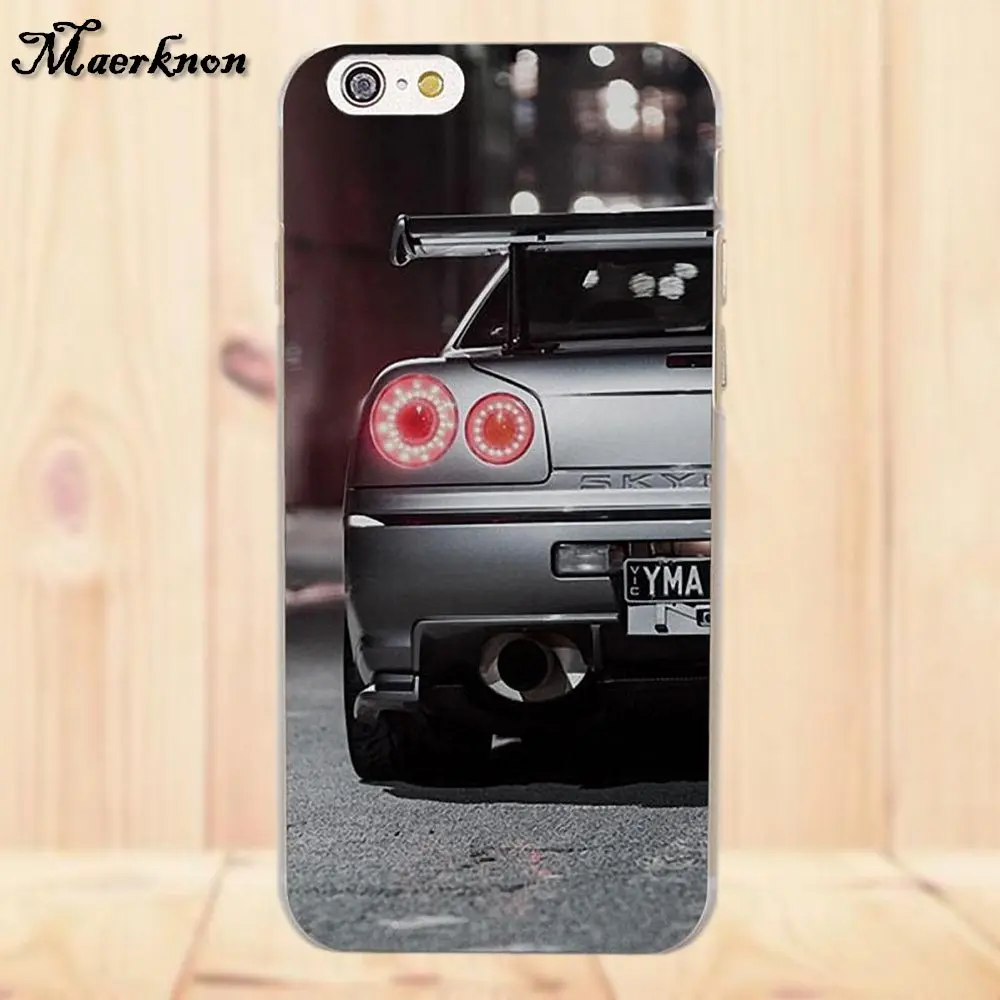 2017 Gt r Спортивная Автомобильная скоростная серия Sparks Road для Apple iPhone 4 4S 5 5C SE 6 6S 7 8 Plus