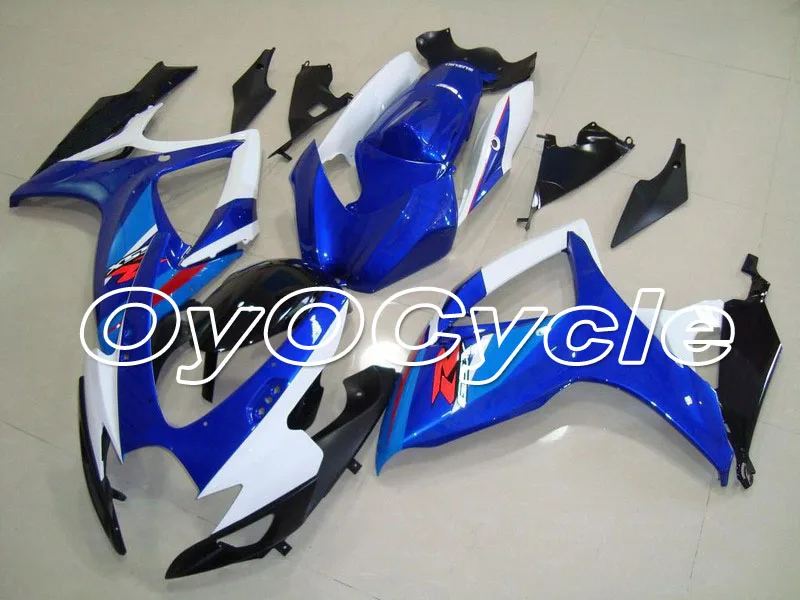 

For 06-07 Suzuki GSXR600 GSXR750 K6 K7 GSXR 600 750 Injection Motorcycle ABS Fairing Bodywork Kit 2006 2007 White Black