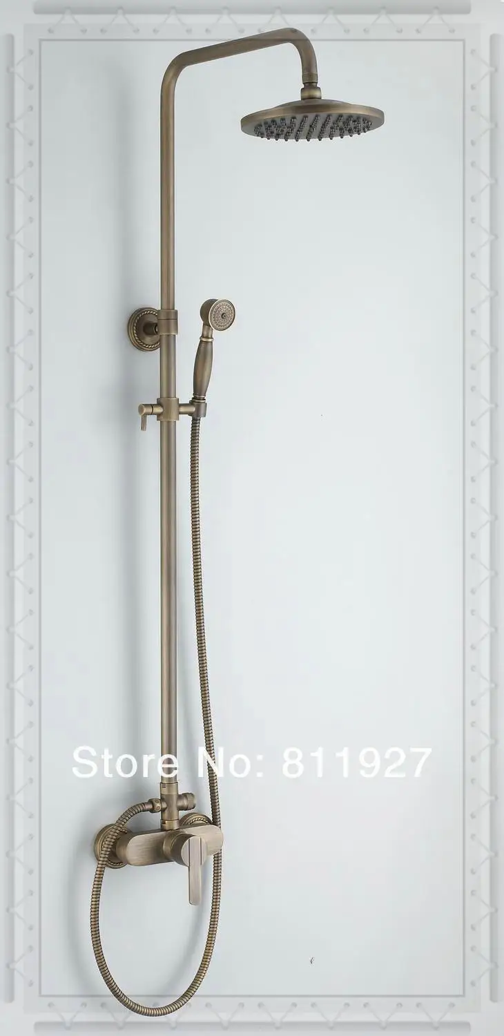 Luxury antique brass bronze mixer shower bath faucet set low price for promotion fast delivery cool | Красота и здоровье
