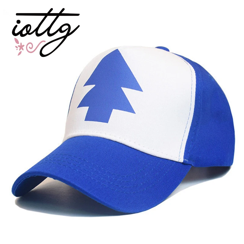IOTTG Spring And Summer Gravity Waterfall Mabel Dipper Pines Cosplay Cool Baseball Cap For Adults Men Women Casual Hats | Аксессуары для