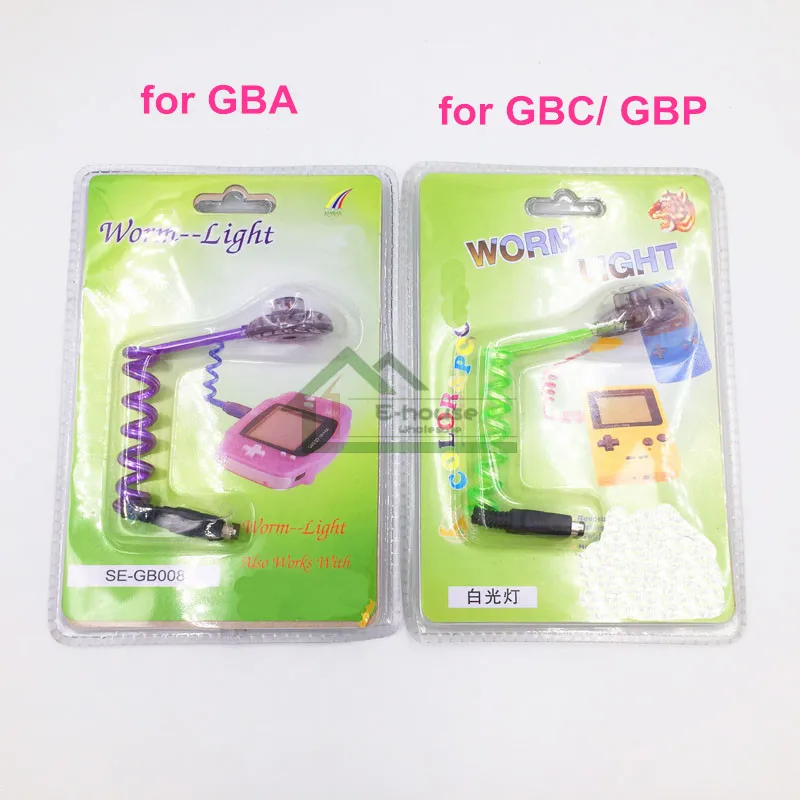 

[15PC/ LOT] Wholesale Price for Worm Light backlight for Gameboy Advance/ Color/ Pocket for GBA GBC GBP Game Console
