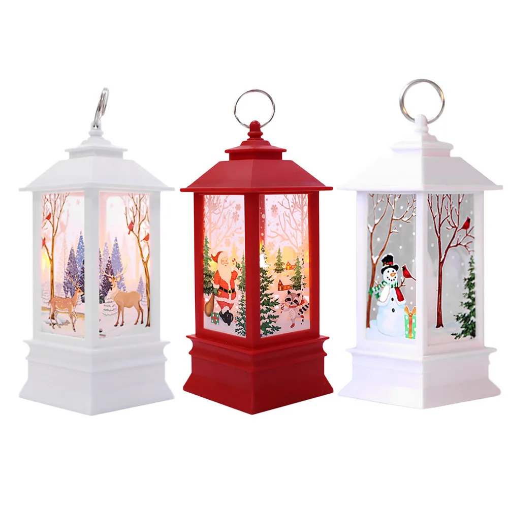 2019 new 1Set Christmas Candle with LED Tea light Candles for Christmas