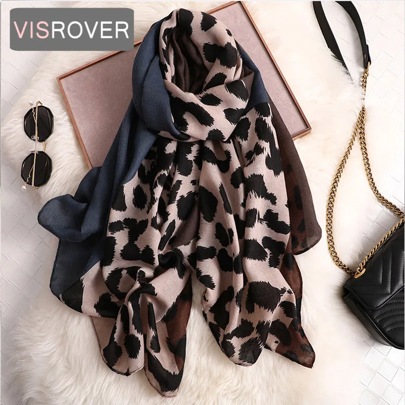 

Leopard Skin Print Cashmere Scarf 4 Designs Animal Print With Checks Hair/Head/Women Scarves Leopard/Neck/Summer Hijab Wholesale