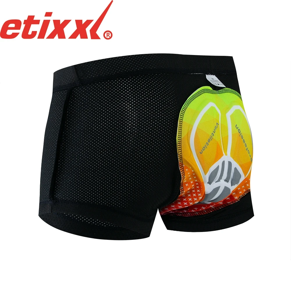 Мужское нижнее белье для велоспорта ETIXXL шорты горного велосипеда MTB езды на