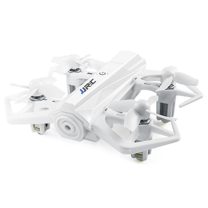 Мини-Дрон без HD камеры Радиоуправляемый квадрокоптер с режимом удержания высоты Безголовый Карманный Дрон датчик силы тяжести VS E61 E61hw детские игрушки - Цвет: Белый