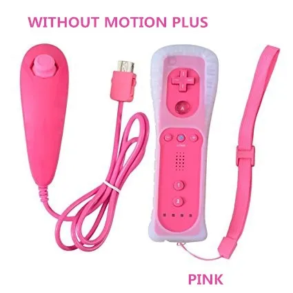 NOT MOTION PLUS Беспроводной Bluetooth геймпад для Nintendo wii 2 в 1, пульт дистанционного управления, синхронизация, джойстик, левая рука+ нунчак, дополнительный Motion Plus - Цвет: NOT MOTION PLUS