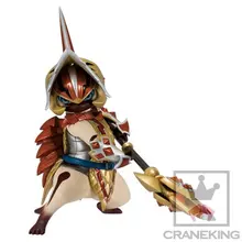 Monster Hunter 4G Diary Comrade Otomoairu Felyne Regiosu Cat Figure Japanese Original 160mm PVC Figurine Action Figure Doll
