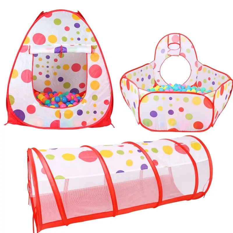 3-In-1-Kids-Play-Tents-Pipeline-Crawling-Huge-Tunnel-Toy-House-for-Children-Outdoor-Indoor-Yard-Playpens-Ocean-Stress-Ball-Pool-Foldable-Educational-Toys-TD0004 (2)
