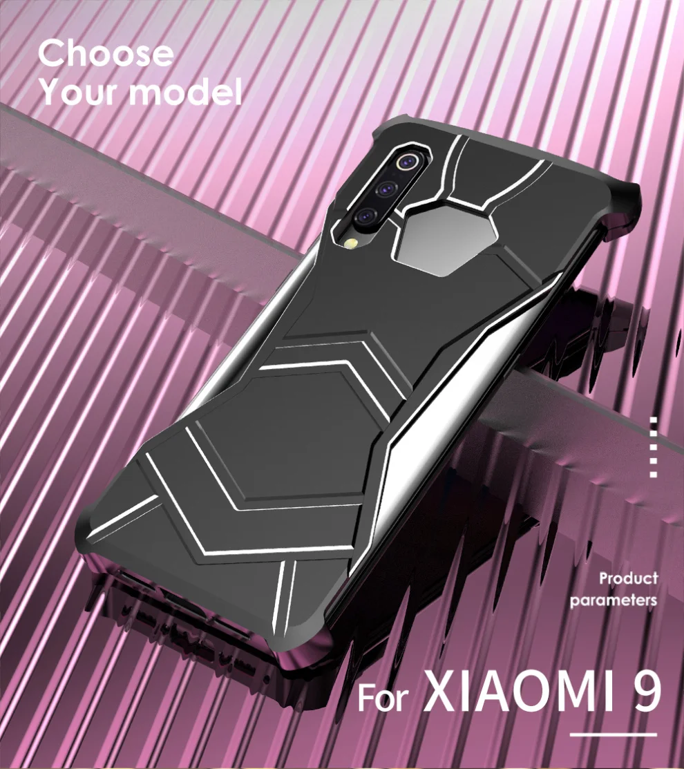 Алюминиевый металлический Магнитный чехол для Xiaomi mi 9, Роскошный Жесткий чехол Marvel Element, чехлы для телефонов Xiaomi mi 9 mi 9, ударопрочный чехол