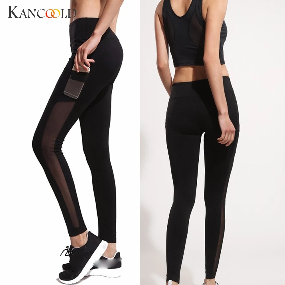 KANCOOLD Pants Leggings Women's Fashion Workout Leggings Fitness Sports Running Athletic Solid sexy new pants woman 2019JAN9