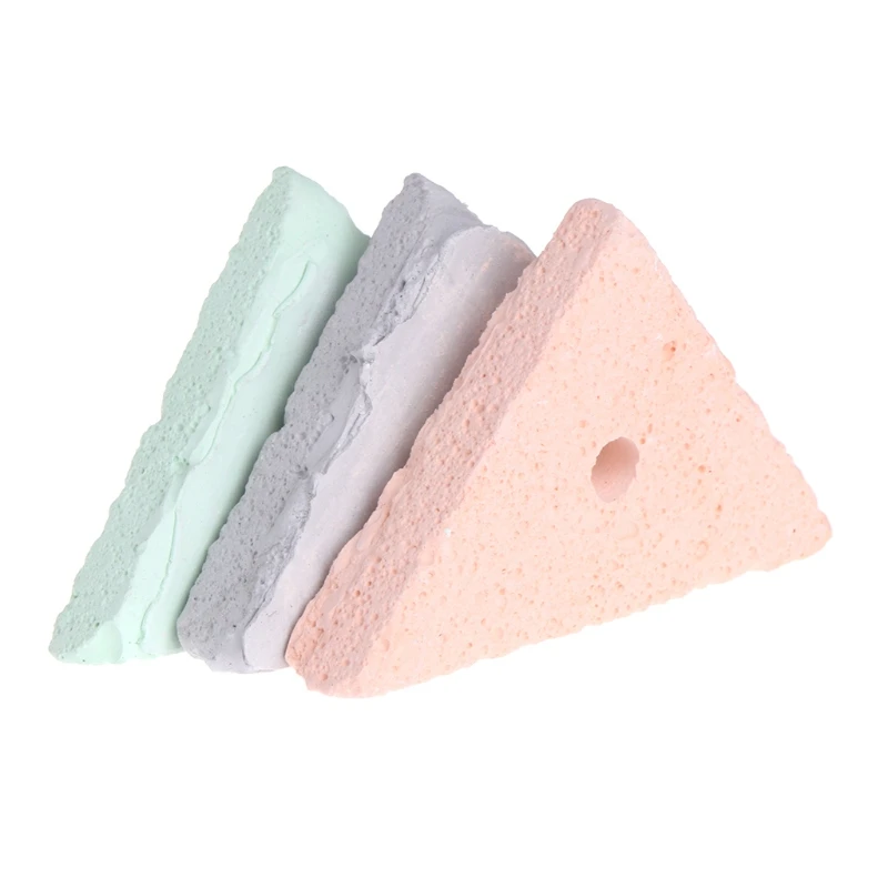 

3pcs Parrot Teeth Grinding Toys Bird Squirrel Hamster Calcium Stone Chewing