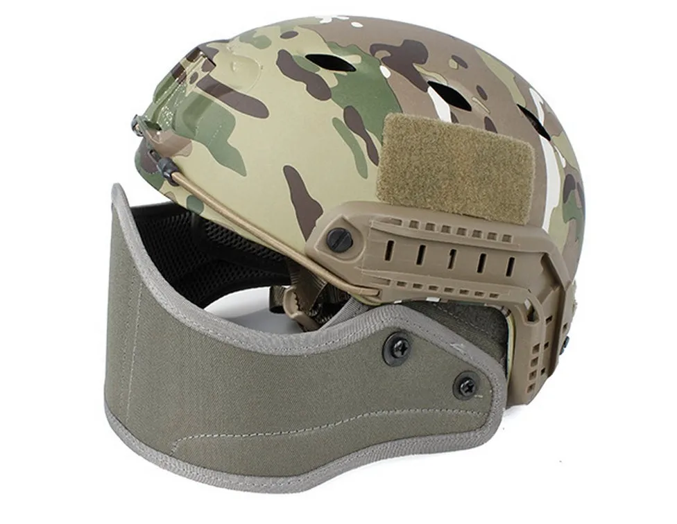 TMC Airsoft Paintball Protective Goggles Mask ARMOUR FACE For Fast