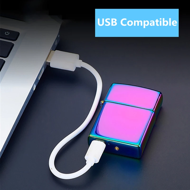 Электронная USB Зажигалка Arc, ветрозащитная Зажигалка для сигарет, плазменная электрическая зажигалка для зарядки, аксессуары для курения, гаджеты для мужчин, подарок