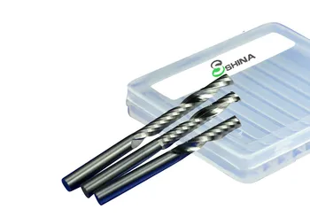 

5pcs 3.175mm 25mm (CED*CEL) Single Flute Spiral Milling Cutter,CNC Machine Free Shipping