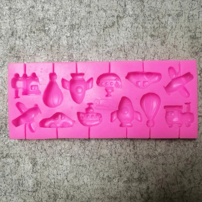 

1436TILLWELL Lollipop silicone mold Children's candy molds Cartoon silicone mold
