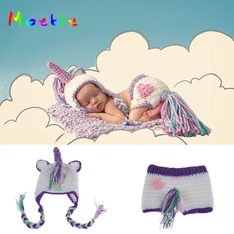 crochet newborn unicorn outfit