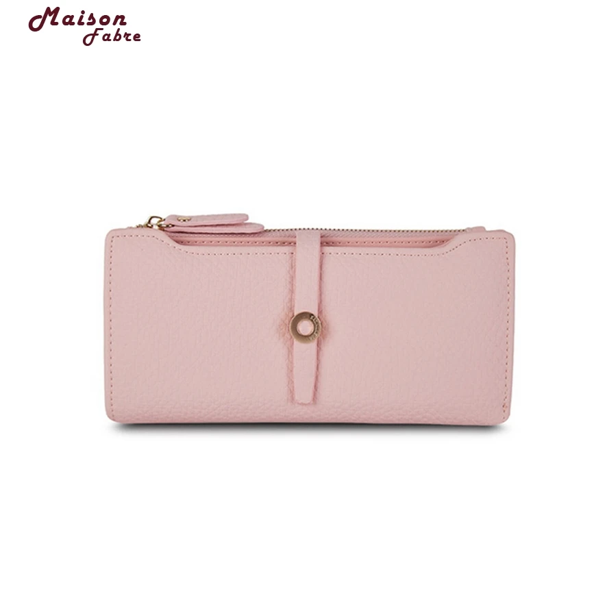 

Female wallets High-quality PU Leather Wallet Women Long Style Brand Capacity Clutch Card Hold Pouch Coin Money Bag 818#23