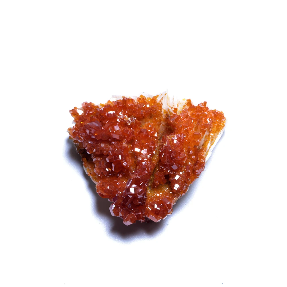 

Fine Natural Vanadinite Feldspar mineral quartz crystal specimen Collection 22.6g