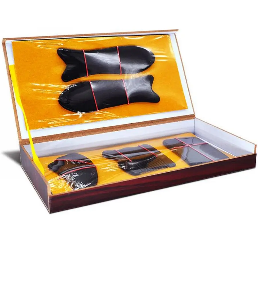 5PCS Chinese Traditional Gua Sha Treatment Scraping Tool Set