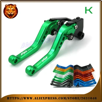 

Adjustable Brake Clutch Levers For KAWASAKI NINJA300R NINJA 300 300R 2013 14 15 16 FREE SHIPPING WITH LOGO Motorcycle
